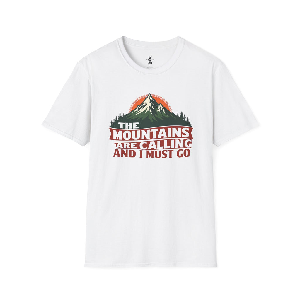 'The Mountains Are Calling' Adventure T-Shirt