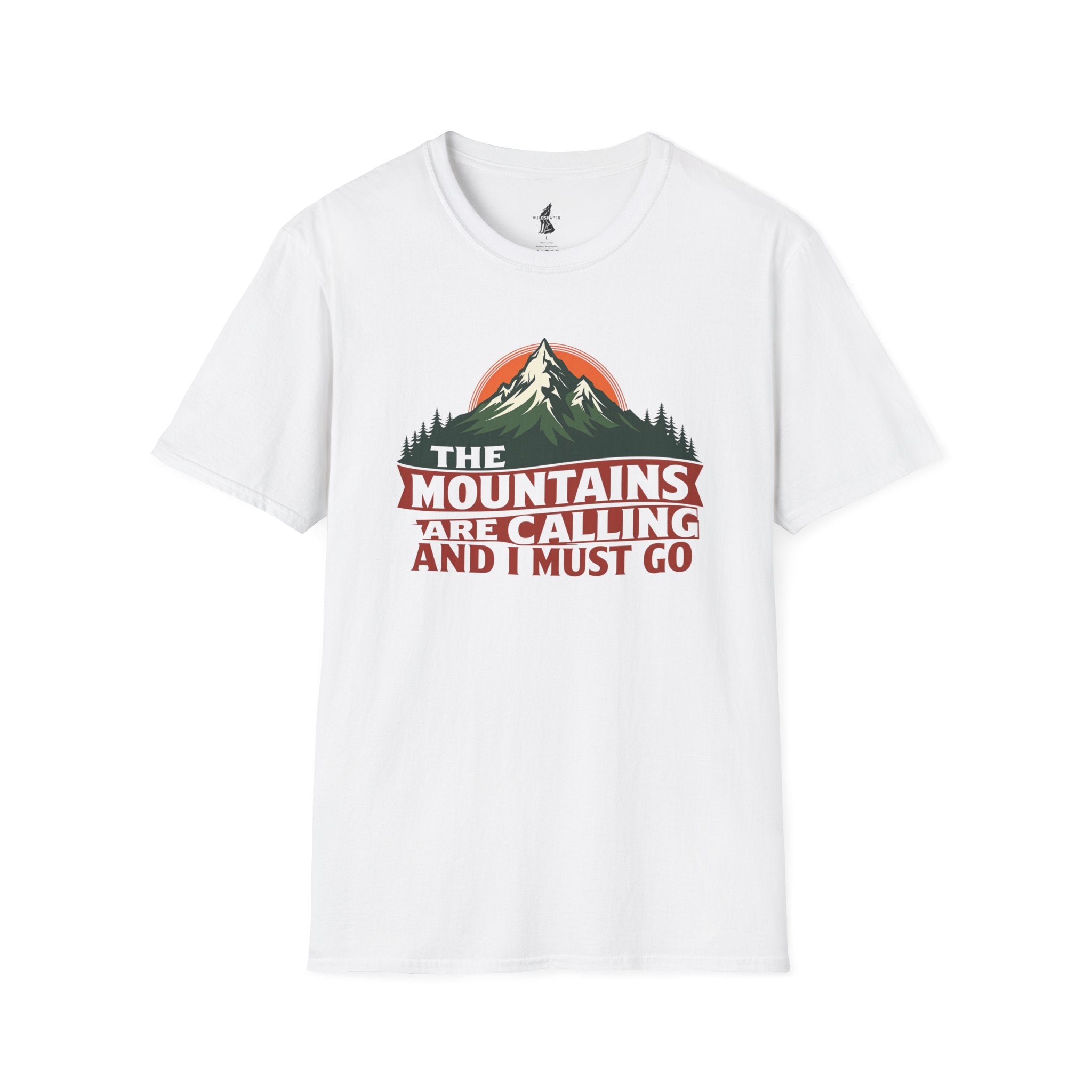 'The Mountains Are Calling' Adventure T-Shirt