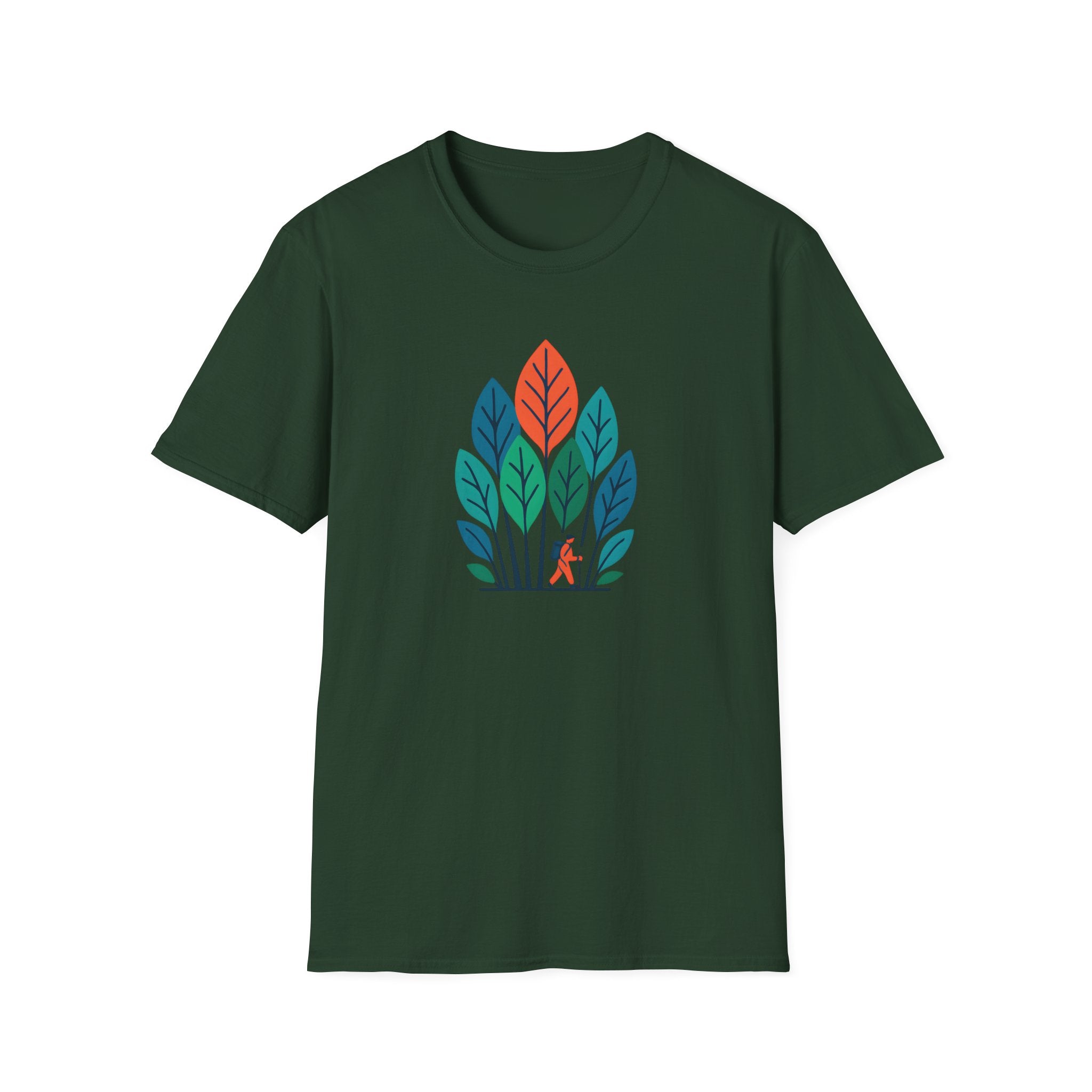 Hiker in Leaves T-Shirt