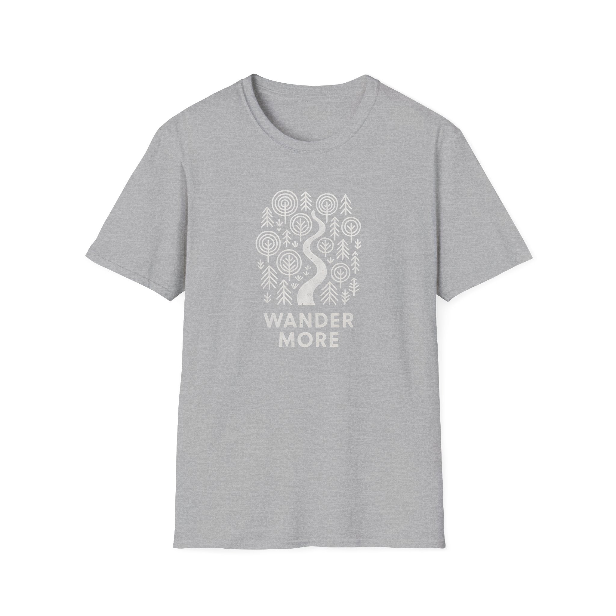 Winding Path Through Forest T-Shirt