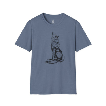 Howling Wolf Silhouette Nature T-Shirt