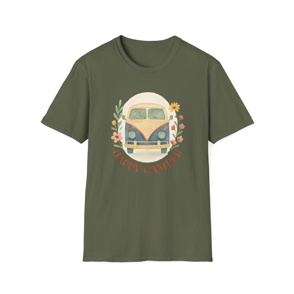 Floral Camper Van T-Shirt