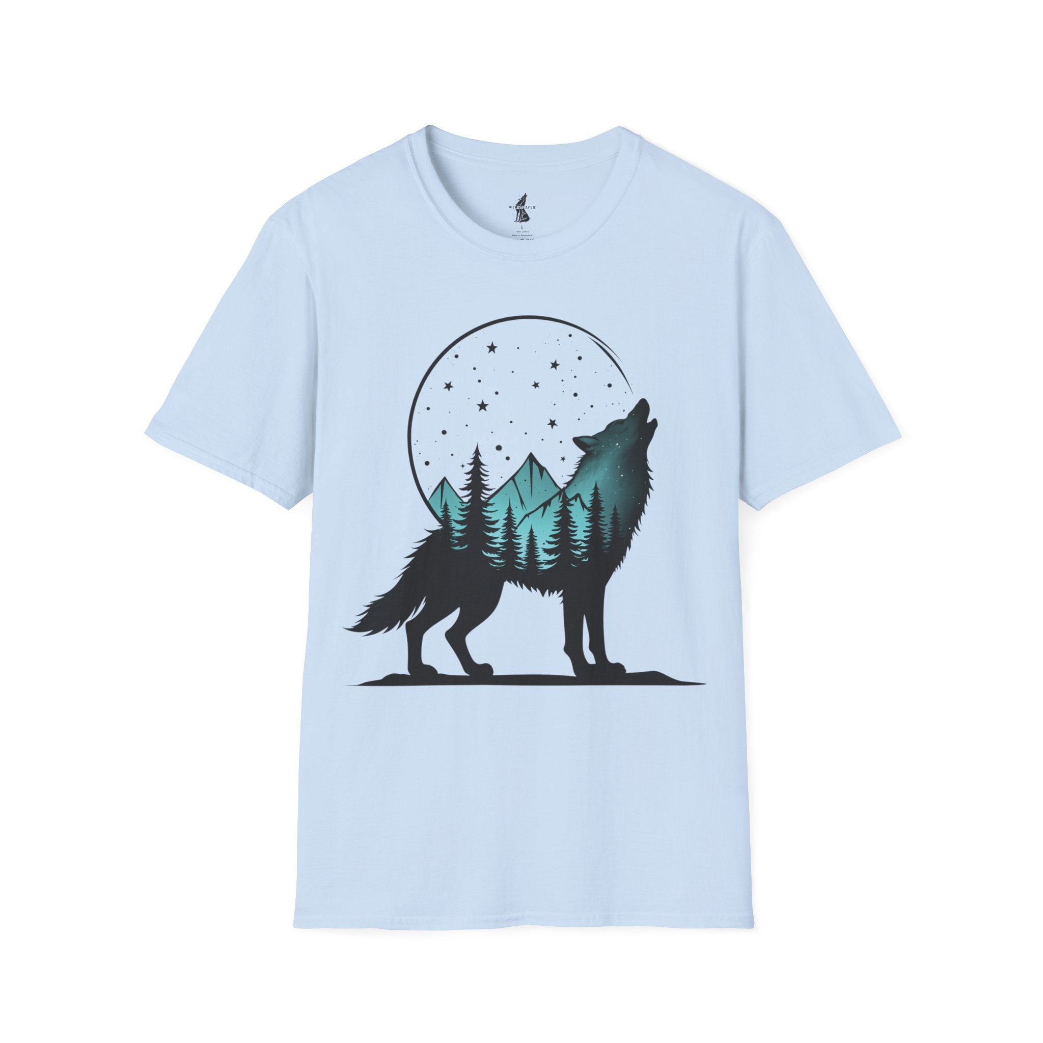 Celestial Nature Wolf T-Shirt