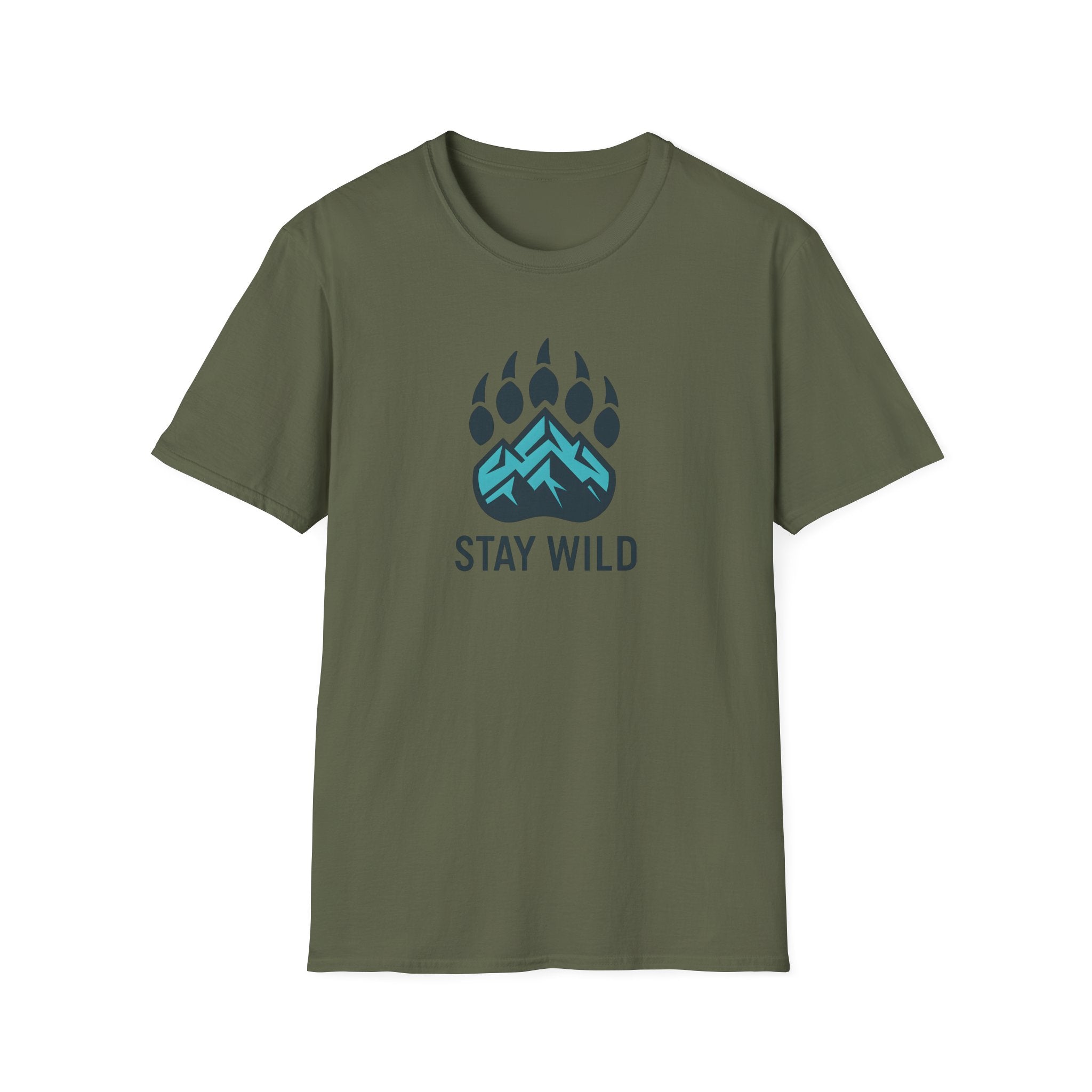 Stay Wild Mountain Emblem T-Shirt