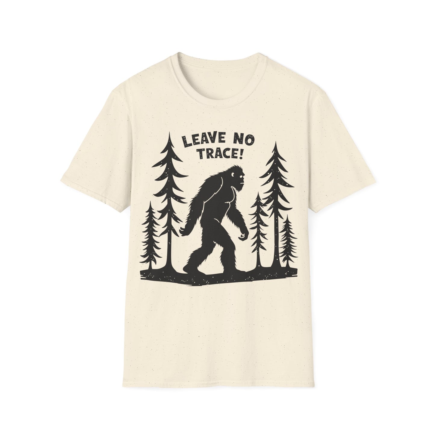 Leave No Trace! Unisex Softstyle T-Shirt for Nature Lovers