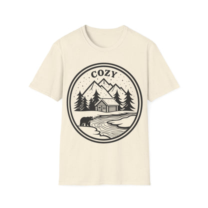 Cozy Cabin Unisex T-Shirt | Nature Inspired Graphic Tee