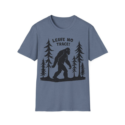 Leave No Trace! Unisex Softstyle T-Shirt for Nature Lovers