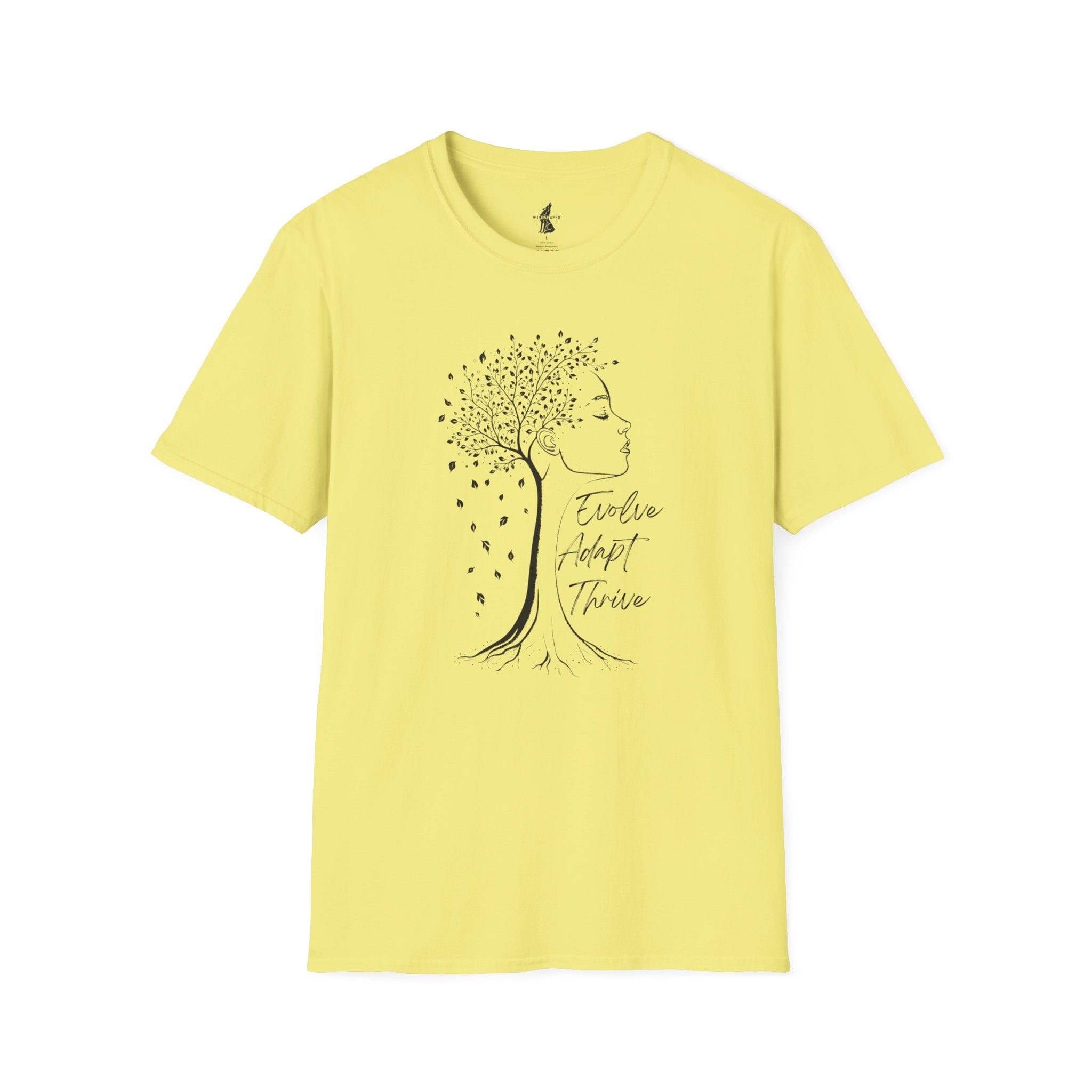 Evolve Adapt Thrive Like Nature Graphic T-shirt