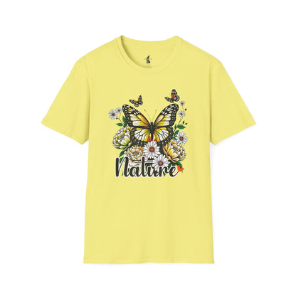 Nature Lover Butterfly Graphic T-Shirt