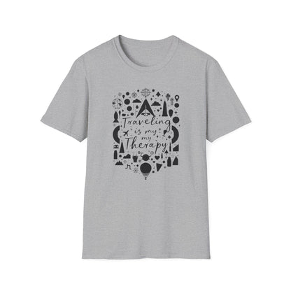 Traveling is My Therapy T-Shirt