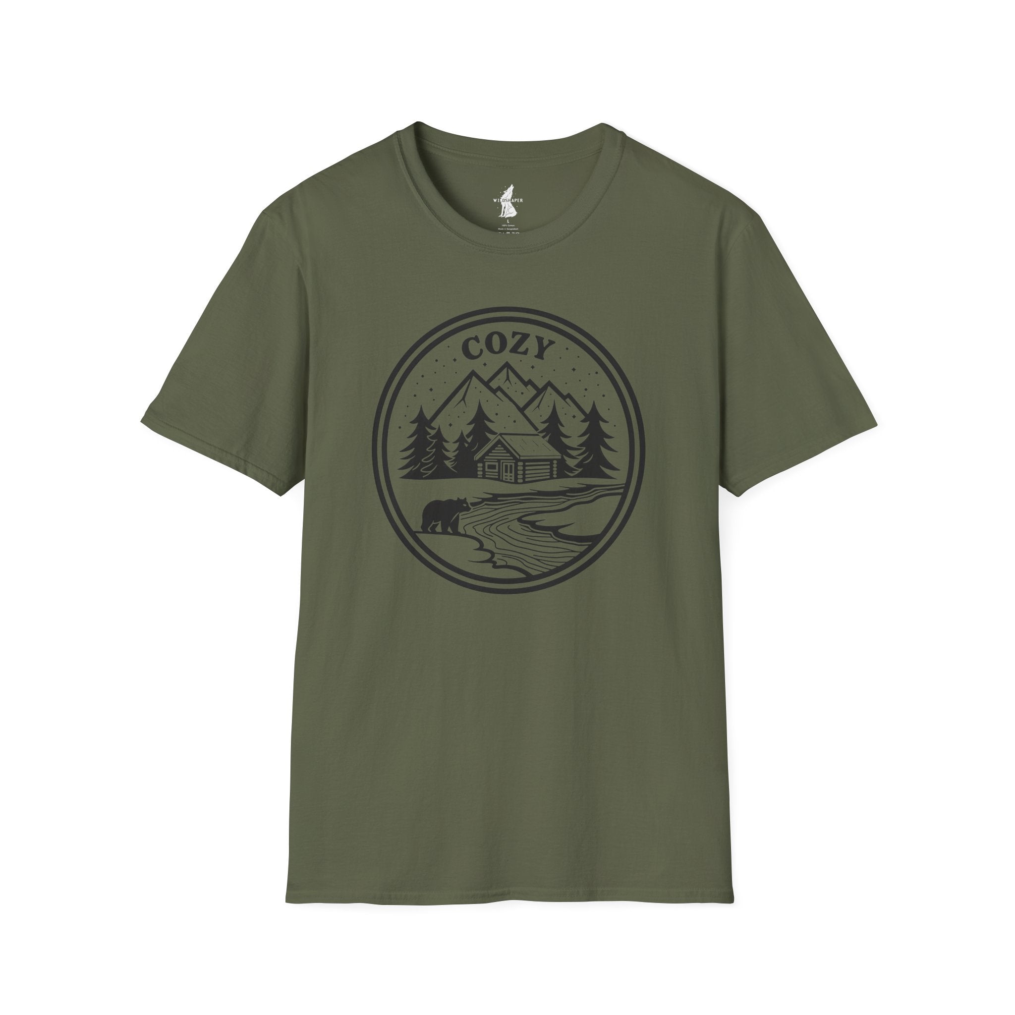 Cozy Cabin in Nature T-Shirt
