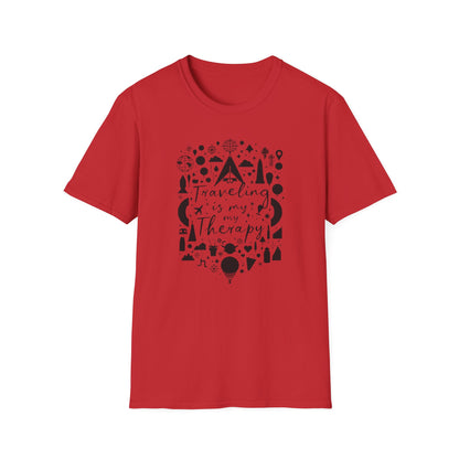 Traveling is My Therapy T-Shirt