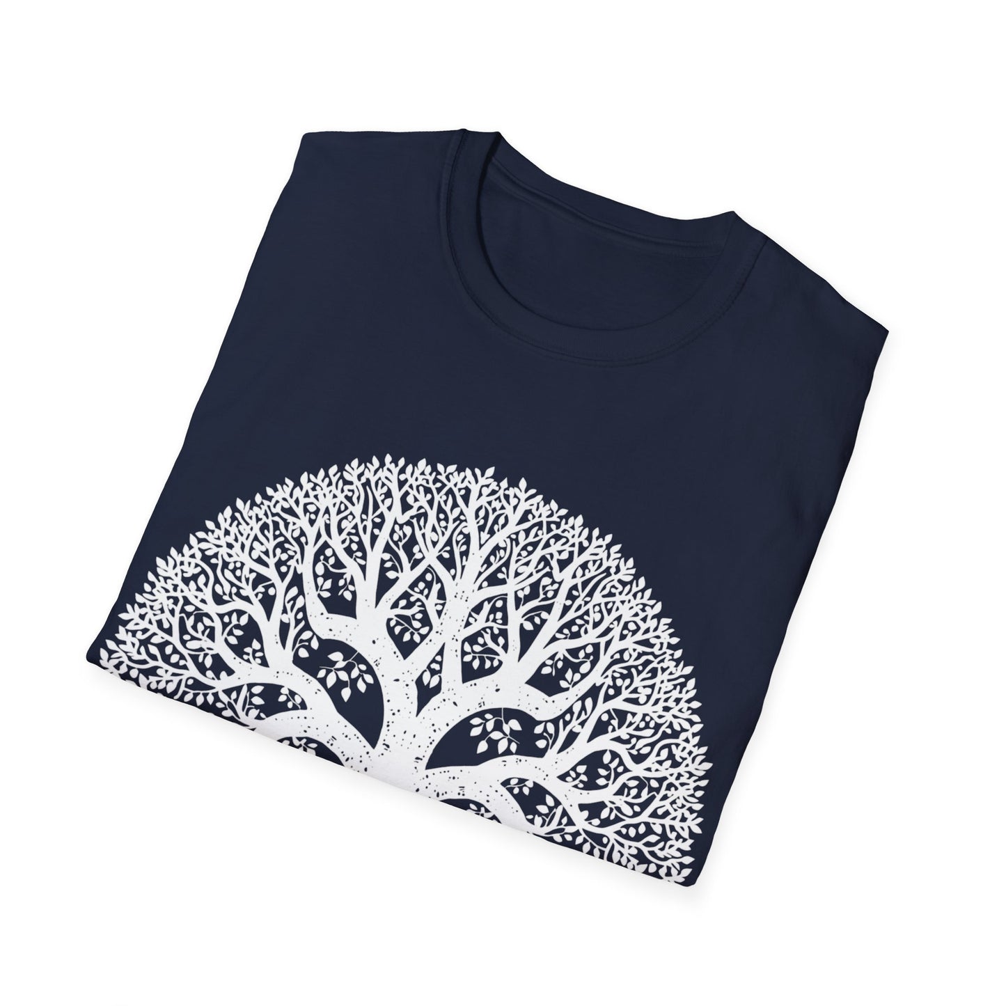 Tree of Life Unisex Softstyle T-Shirt – Nature Inspired Design for Eco-Lovers