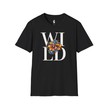 Wild Text Graphic T-Shirt