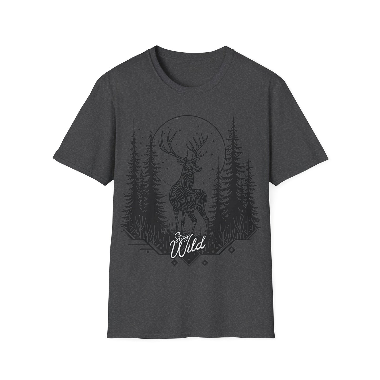 Wildlife Inspired Unisex Softstyle T-Shirt - Nature Lover Gift