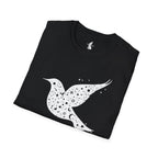 Celestial Bird Cosmic Stars T-Shirt