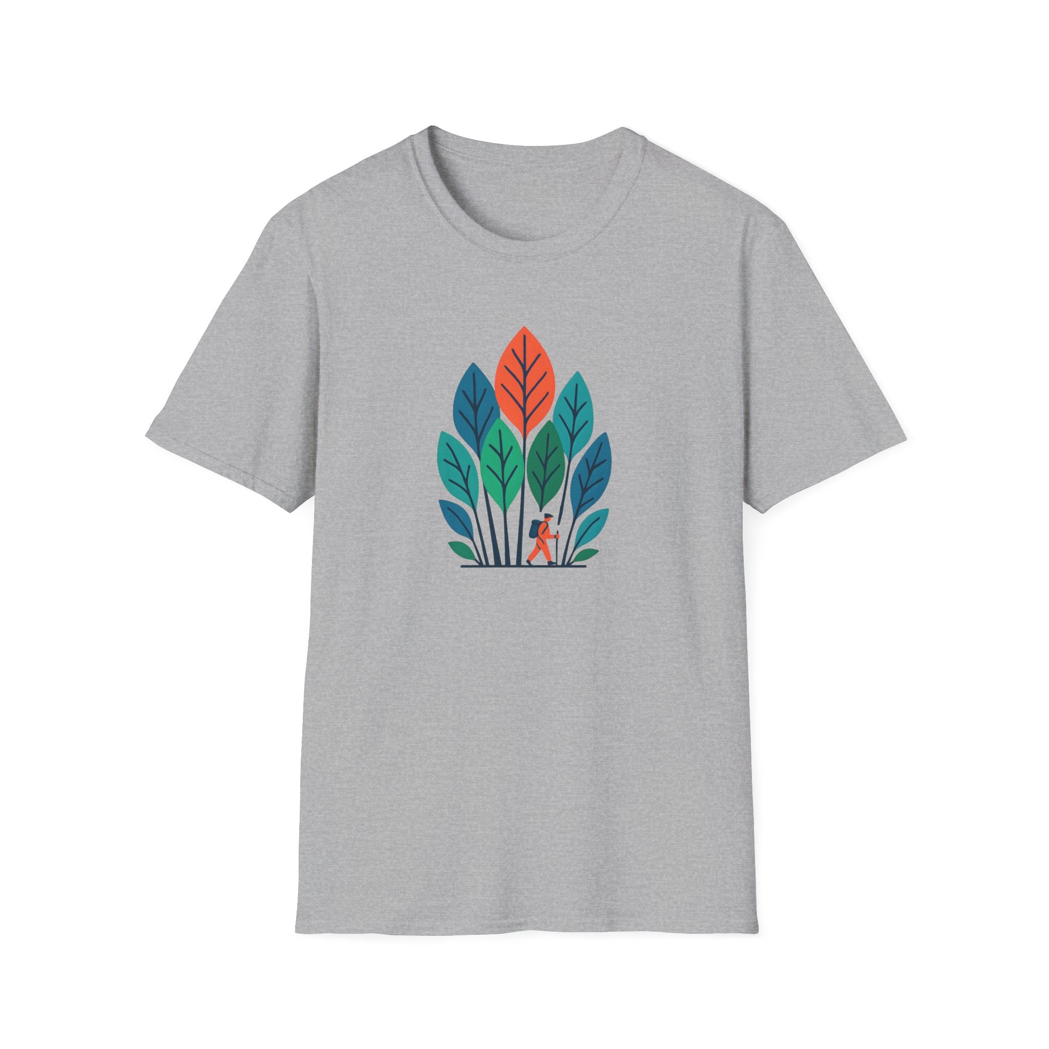 Hiker in Leaves T-Shirt
