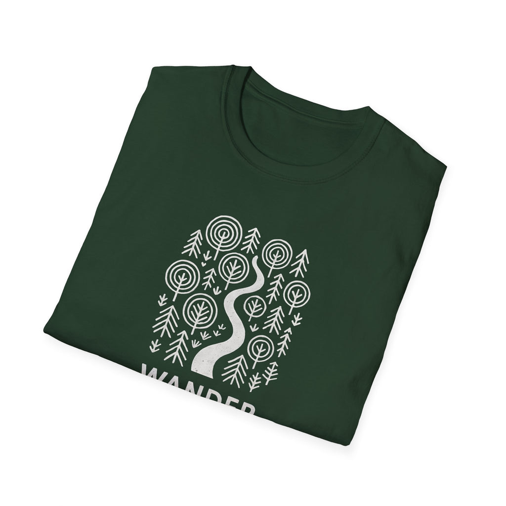 Winding Path Through Forest T-Shirt