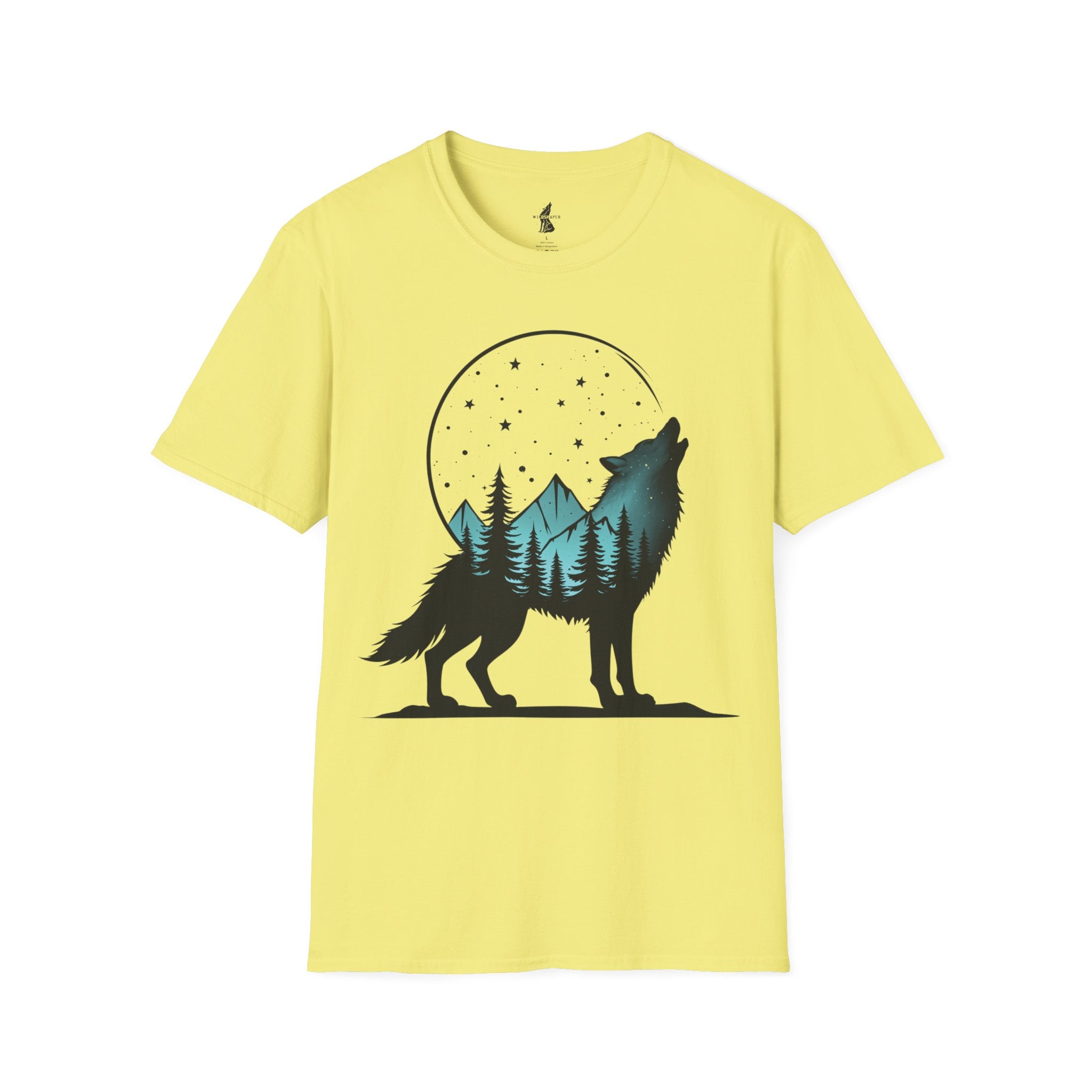 Celestial Nature Wolf T-Shirt