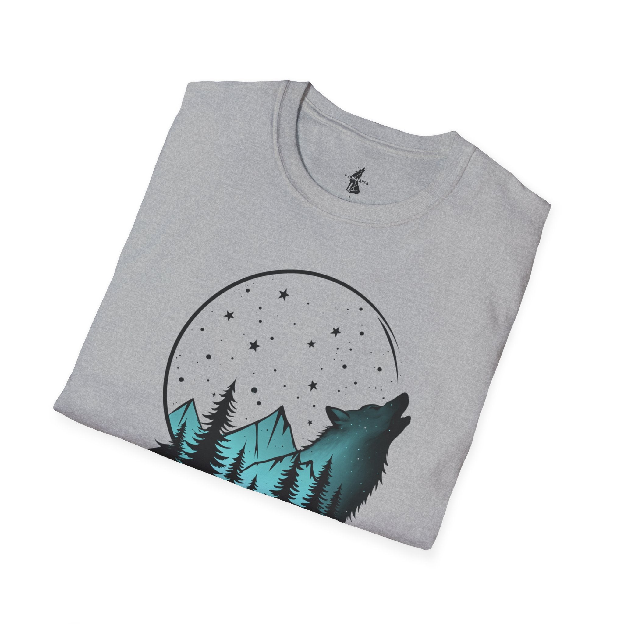 Celestial Nature Wolf T-Shirt