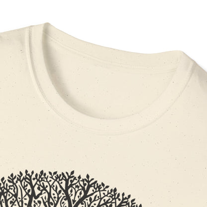 Tree of Life Unisex Softstyle T-Shirt – Nature Inspired Design for Eco-Lovers