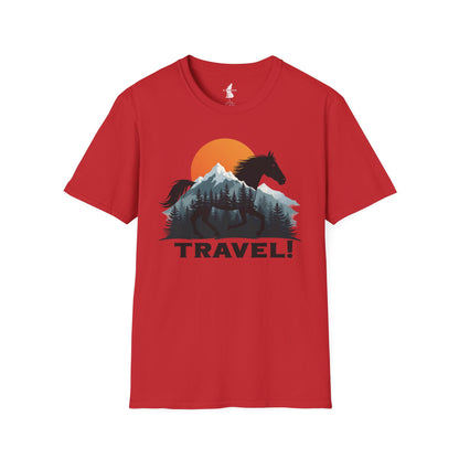 Travel Adventure Horse T-Shirt