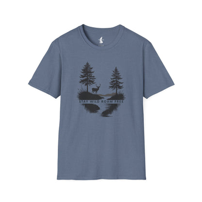 Stay Wild Roam Free Graphic T-Shirt