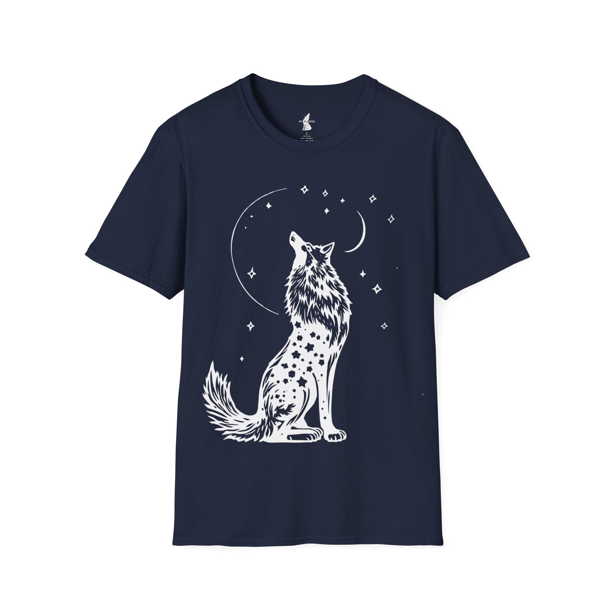 Celestial Howling Wolf T-Shirt
