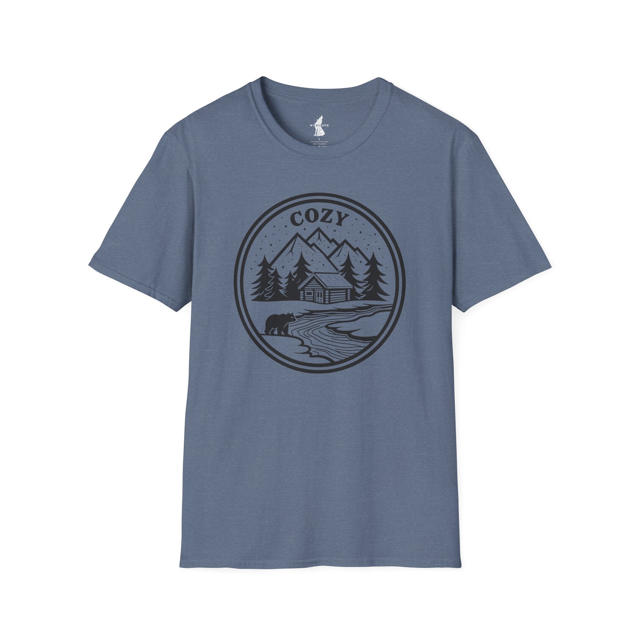 Cozy Cabin in Nature T-Shirt