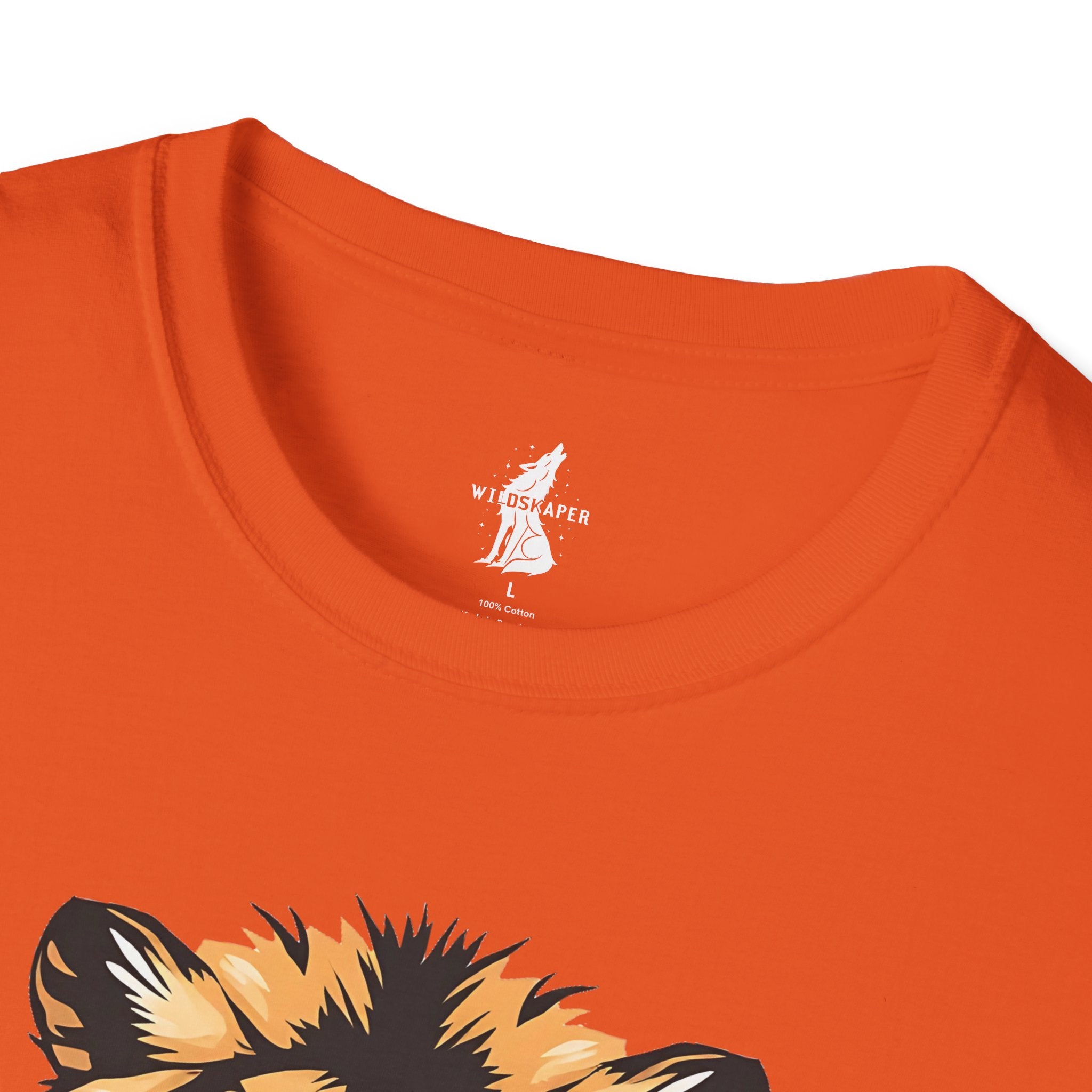 Lion Face Print T-Shirt