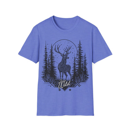 Wildlife Inspired Unisex Softstyle T-Shirt - Nature Lover Gift