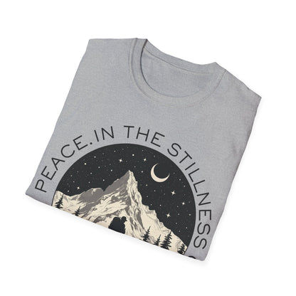 Unisex Softstyle T-Shirt - Nature Peaceful Vibes Graphic Tee