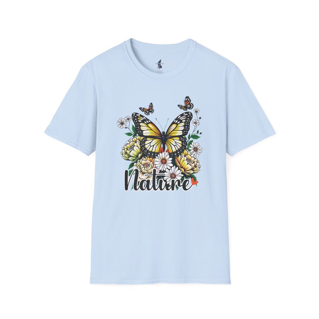 Nature Lover Butterfly Graphic T-Shirt