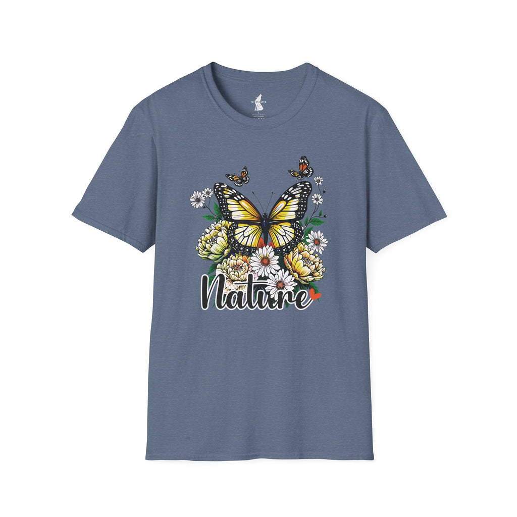 Nature Lover Butterfly Graphic T-Shirt