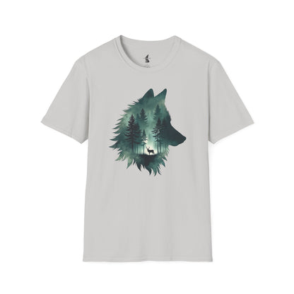 Wolf Silhouette Nature T-Shirt