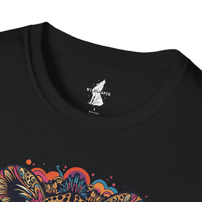 Vibrant Lion Eye-Catching Graphic T-Shirt