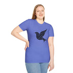 Celestial Bird Cosmic Stars T-Shirt