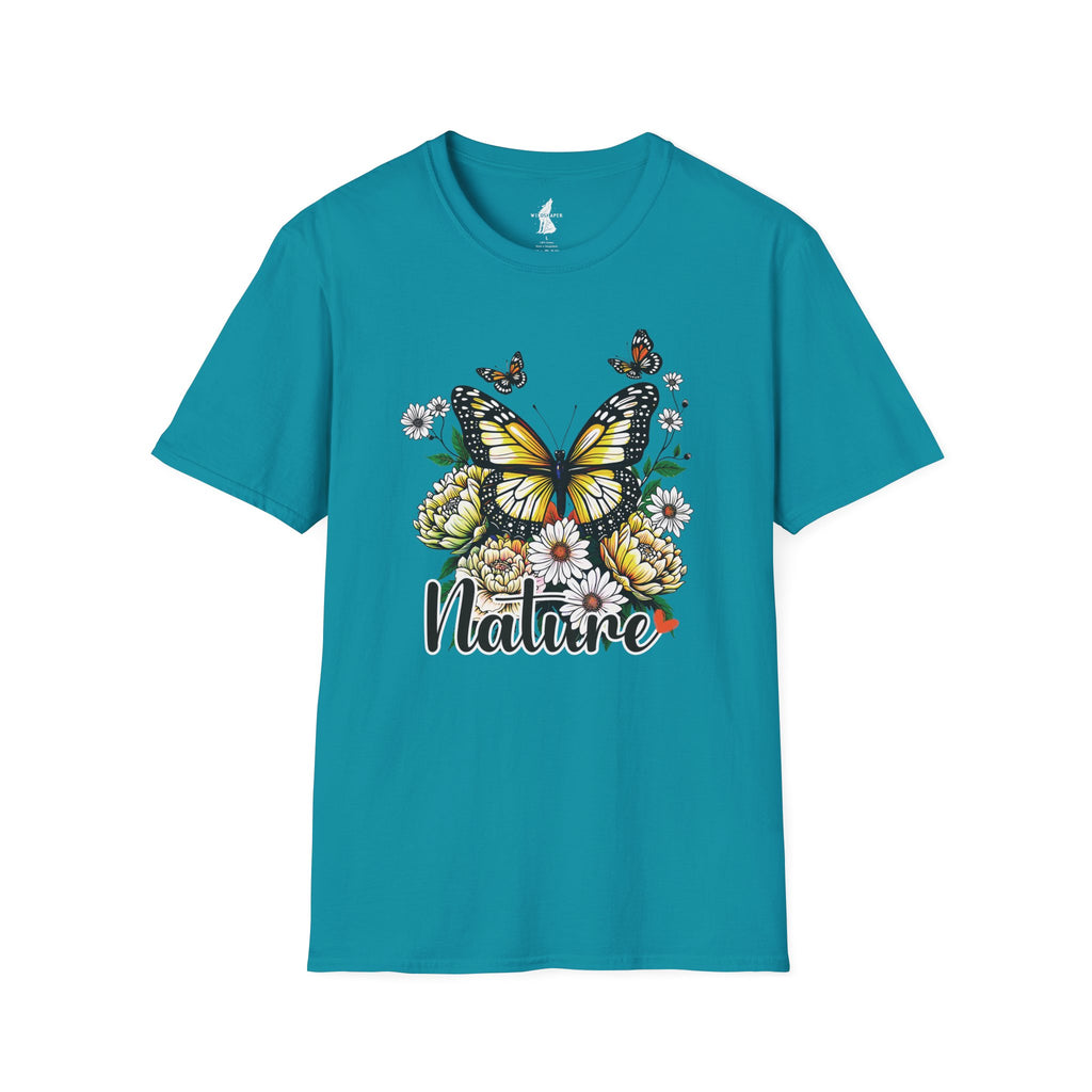 Nature Lover Butterfly Graphic T-Shirt