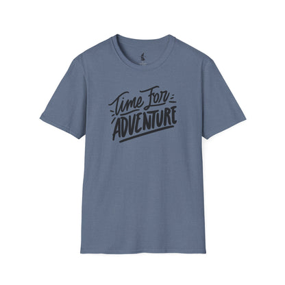 Time For Adventure text Graphic T-Shirt
