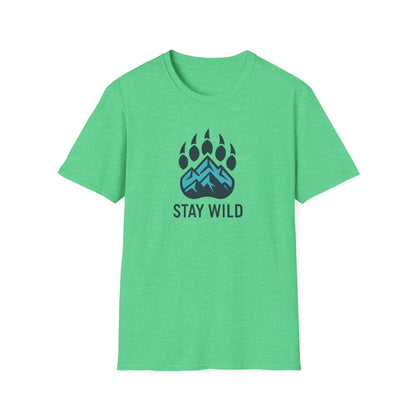 Stay Wild Mountain Emblem T-Shirt