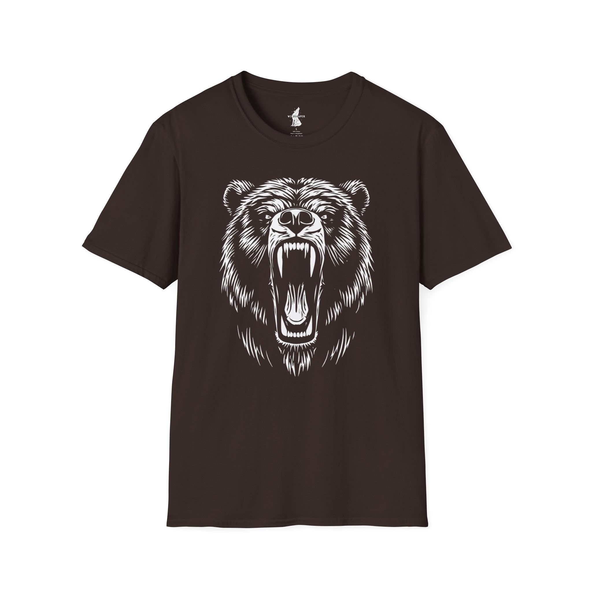 Fierce Bear Graphic T-Shirt