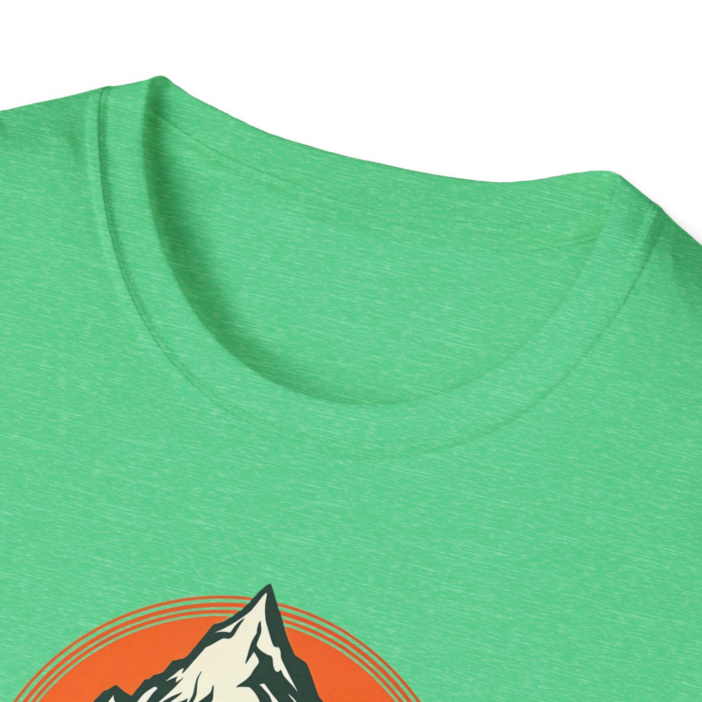 Unisex Softstyle T-Shirt - 'The Mountains Are Calling' Adventure Tee