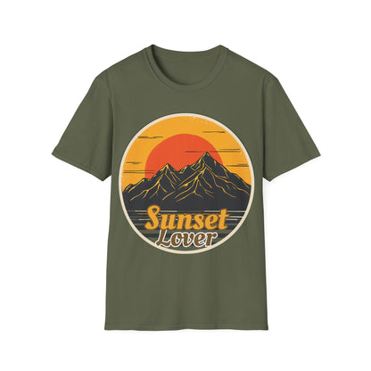 Sunset Lover Unisex Softstyle T-Shirt - Perfect for Nature Lovers and Outdoor Enthusiasts