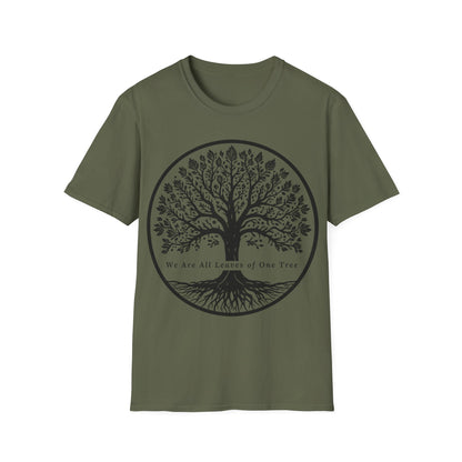 We Are All Leaves of One Tree Unisex Softstyle T-Shirt