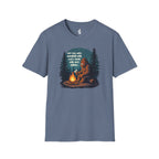 'Not All Who Wander Are Lost, Some Are Just Hiding' Bigfoot T-Shirt