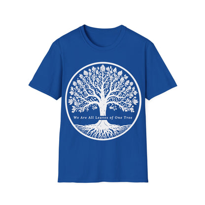 We Are All Leaves of One Tree Unisex Softstyle T-Shirt