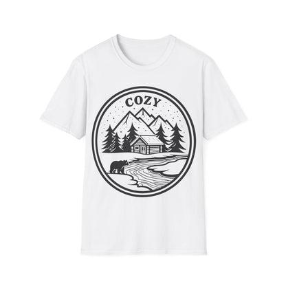 Cozy Cabin Unisex T-Shirt | Nature Inspired Graphic Tee