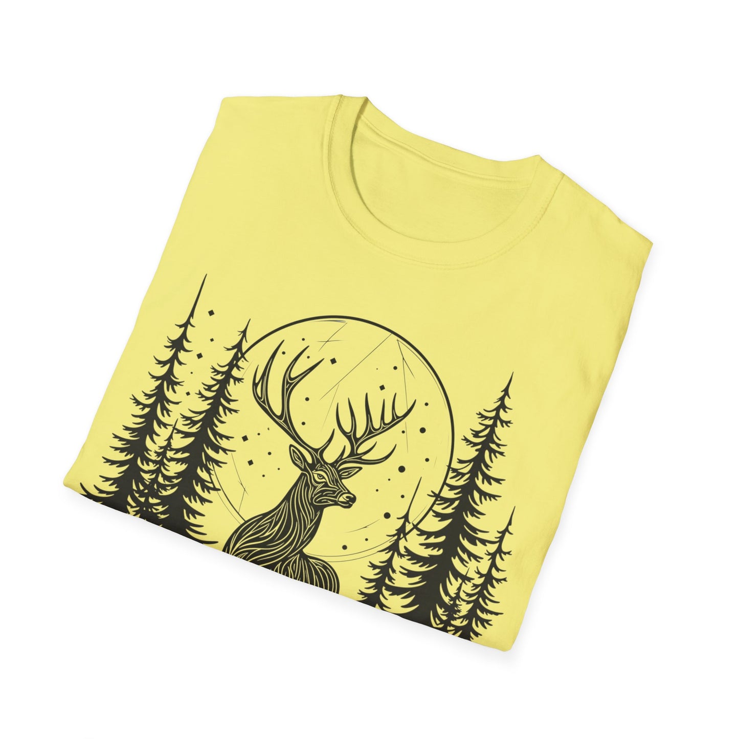 Wildlife Inspired Unisex Softstyle T-Shirt - Nature Lover Gift