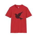 Celestial Bird Cosmic Stars T-Shirt