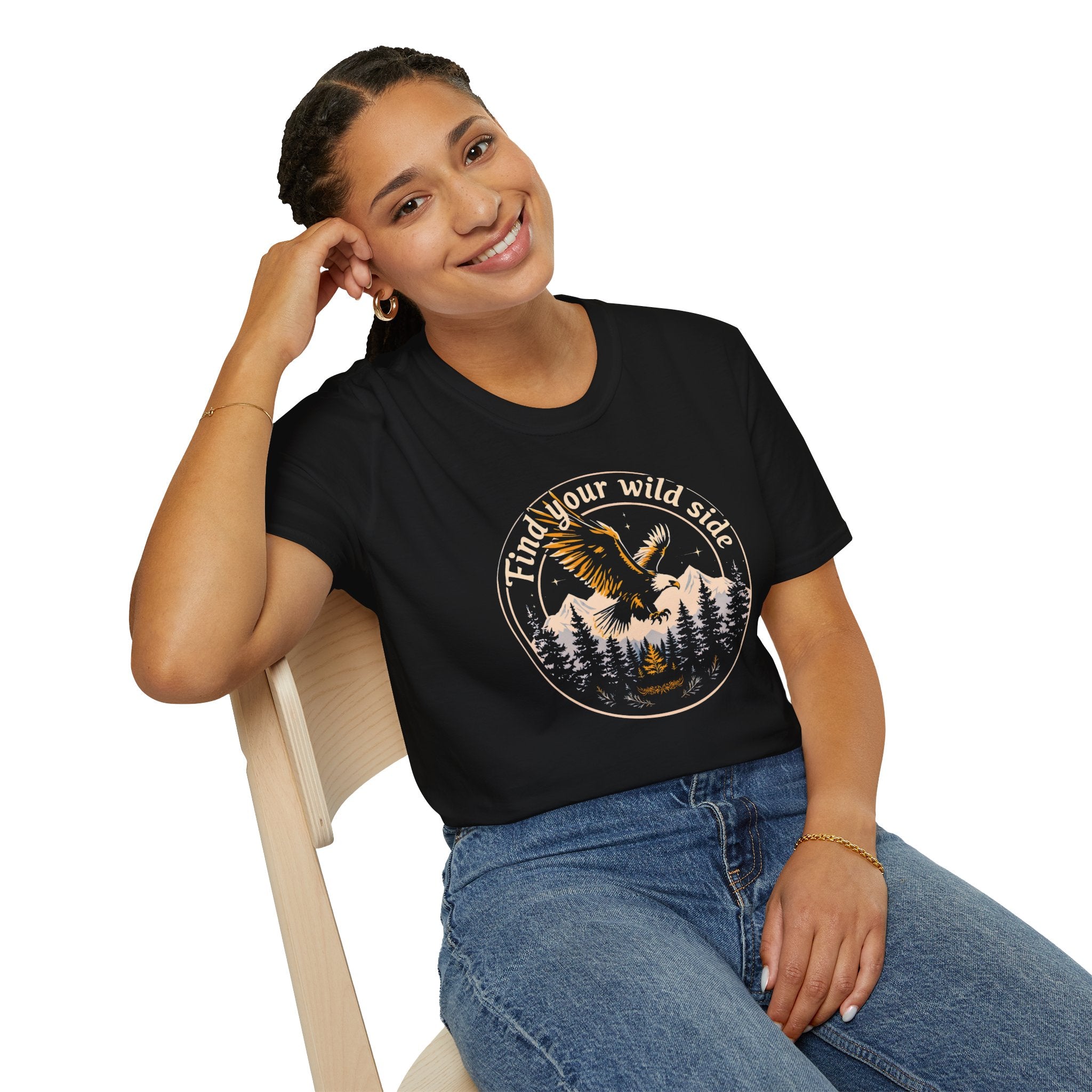 Find Your Wild Side Eagle T-shirt